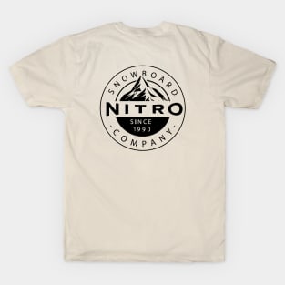 Nitro Snowboards Powder Power Black T-Shirt